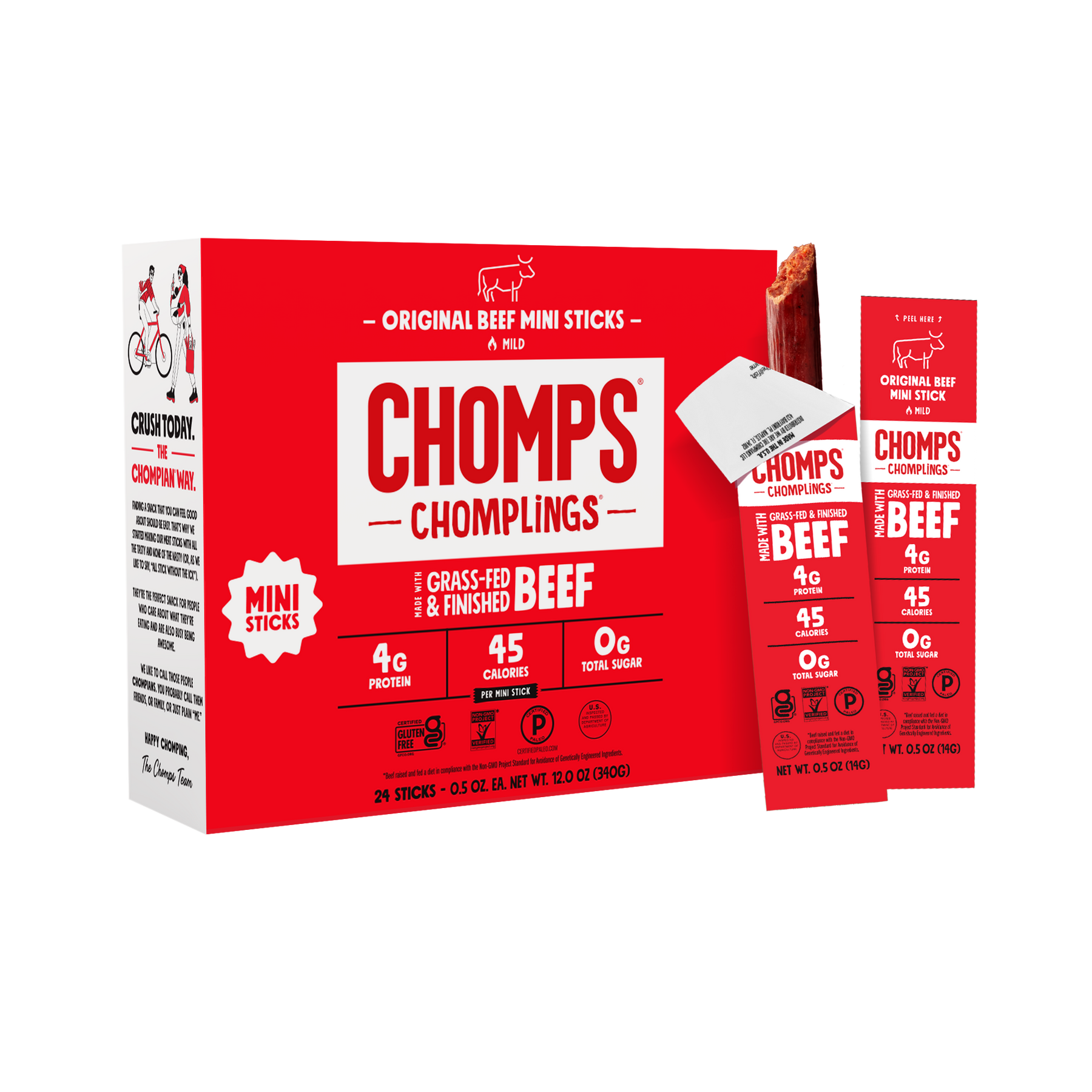 Original Beef Chomplings - Lite Outdoor Bite