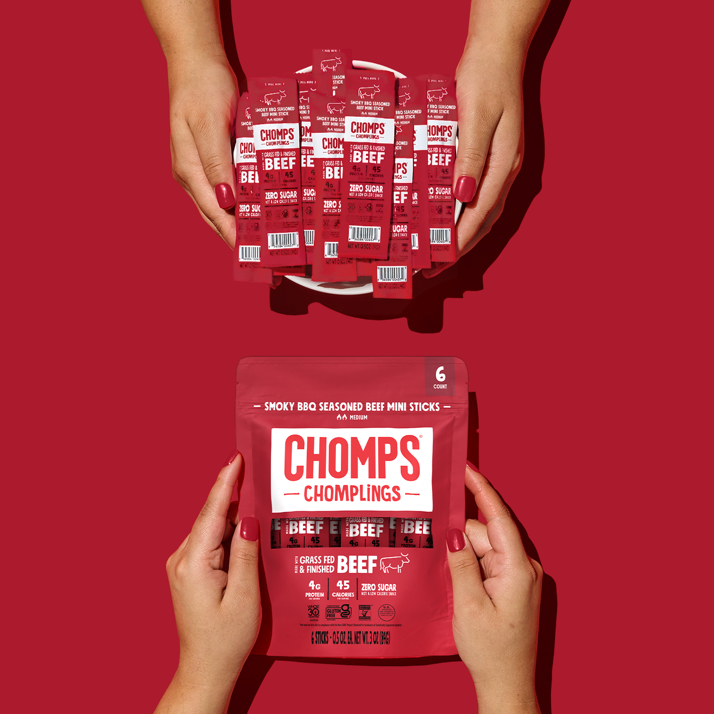 6 ct. Smoky BBQ Beef Chomplings - Modern Choice