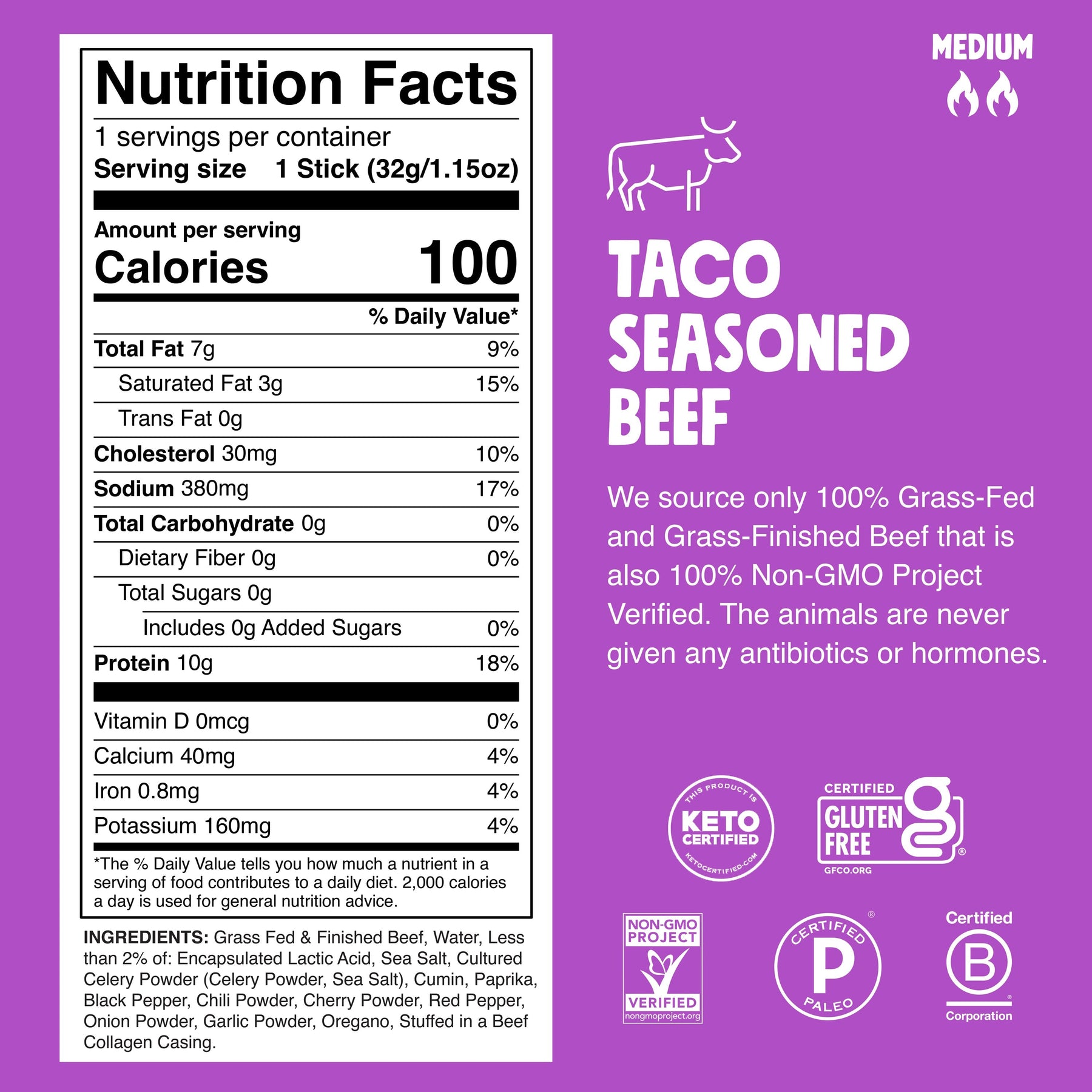 Taco Seasoned Beef - Cozy Box