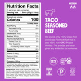 Taco Seasoned Beef - Zesty Carry
