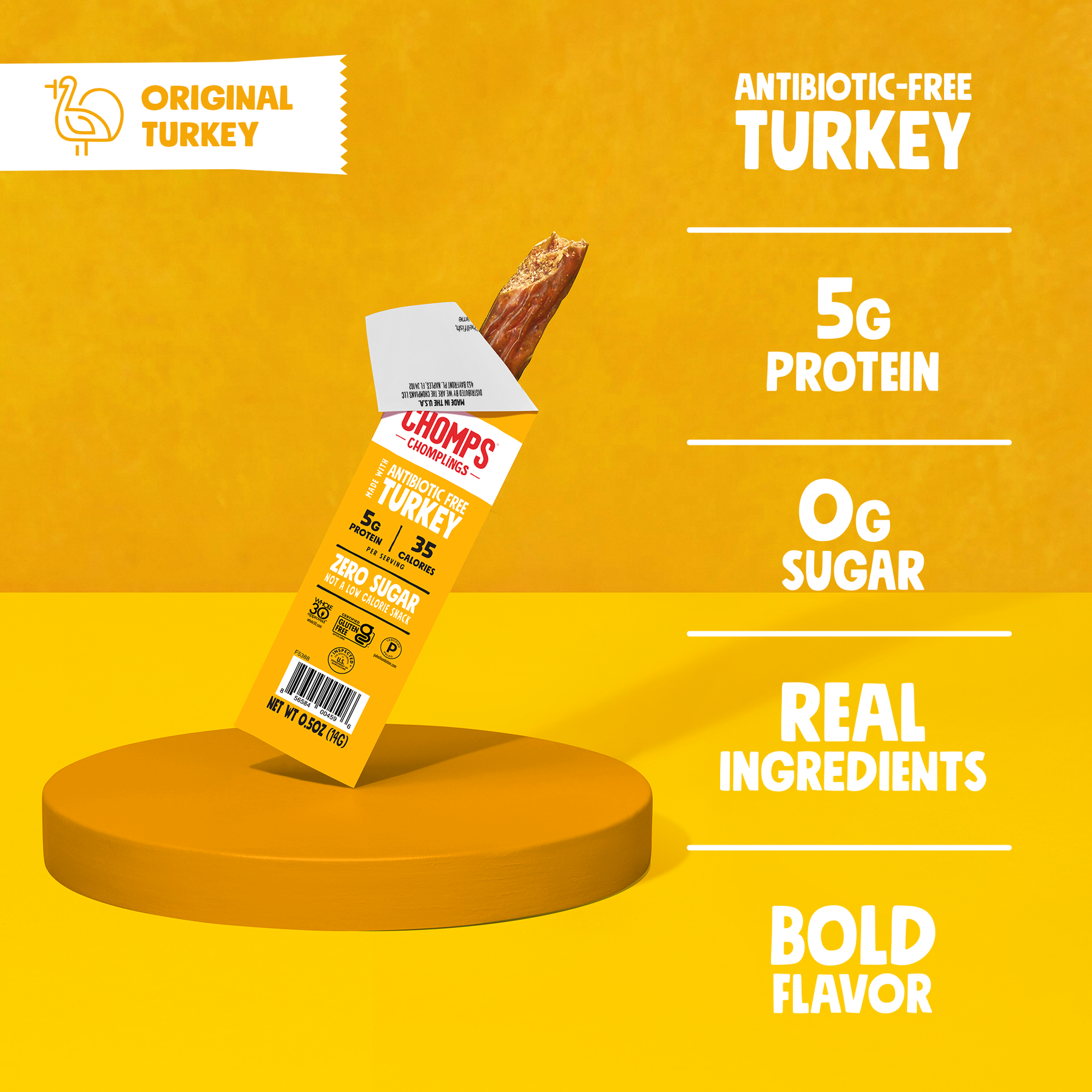6 ct. Original Turkey Chomplings - Clean Choice Boost