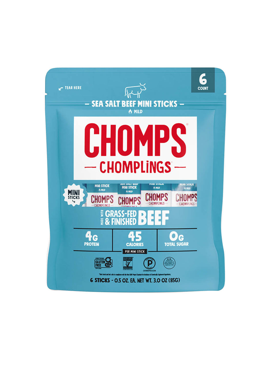 6 ct. Sea Salt Beef Chomplings - Soft Choice